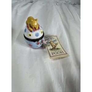 Midwest Cannon Falls - Disney Winnie the Pooh and Piglet Hinged Trinket Box -‎